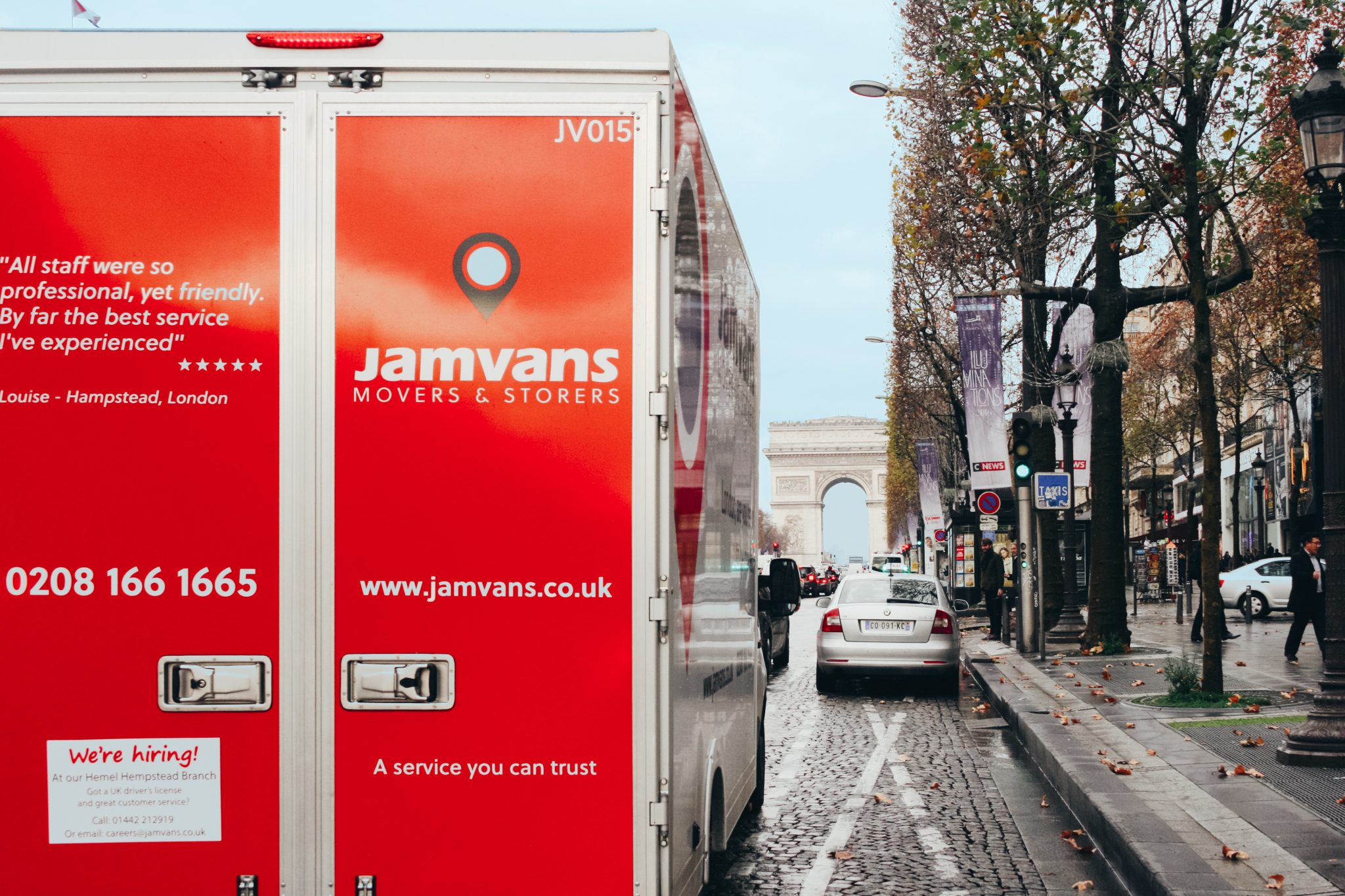 JamVans Paris Removals