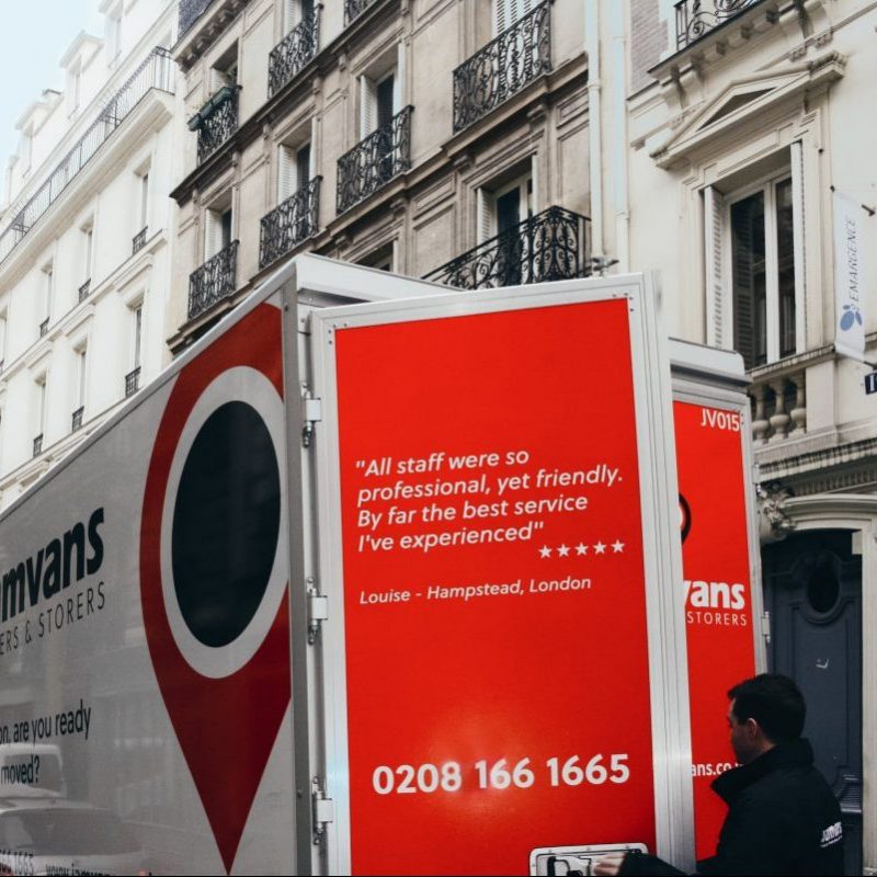 JamVans Man & Van Removals to Paris