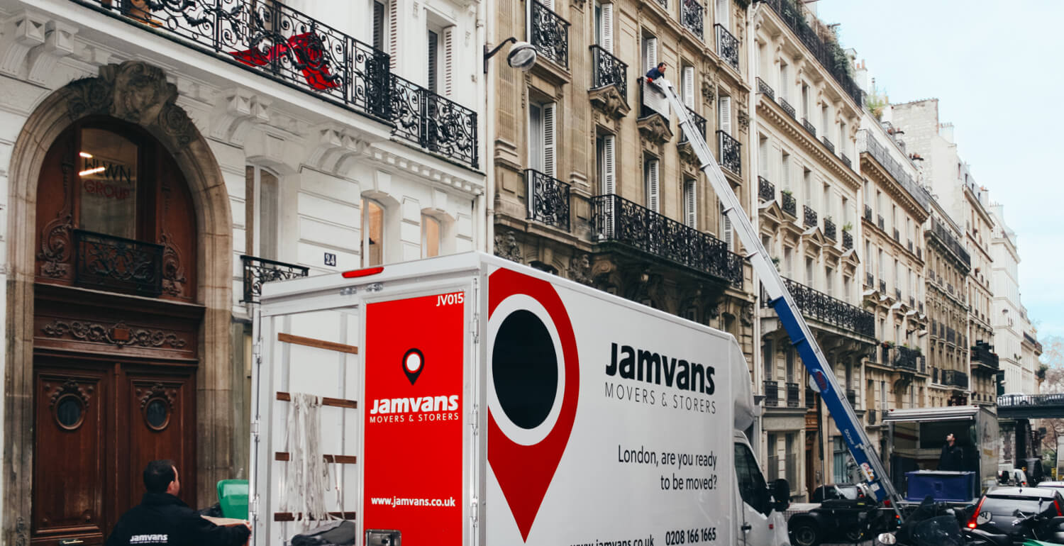 JamVans Man & Van Removals to Paris